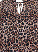 Tuniek met bloemenprint en lurex, Leopard AOP, Packshot image number 2