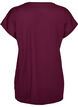 Lang trainings-T-shirt, Paars, Packshot image number 1