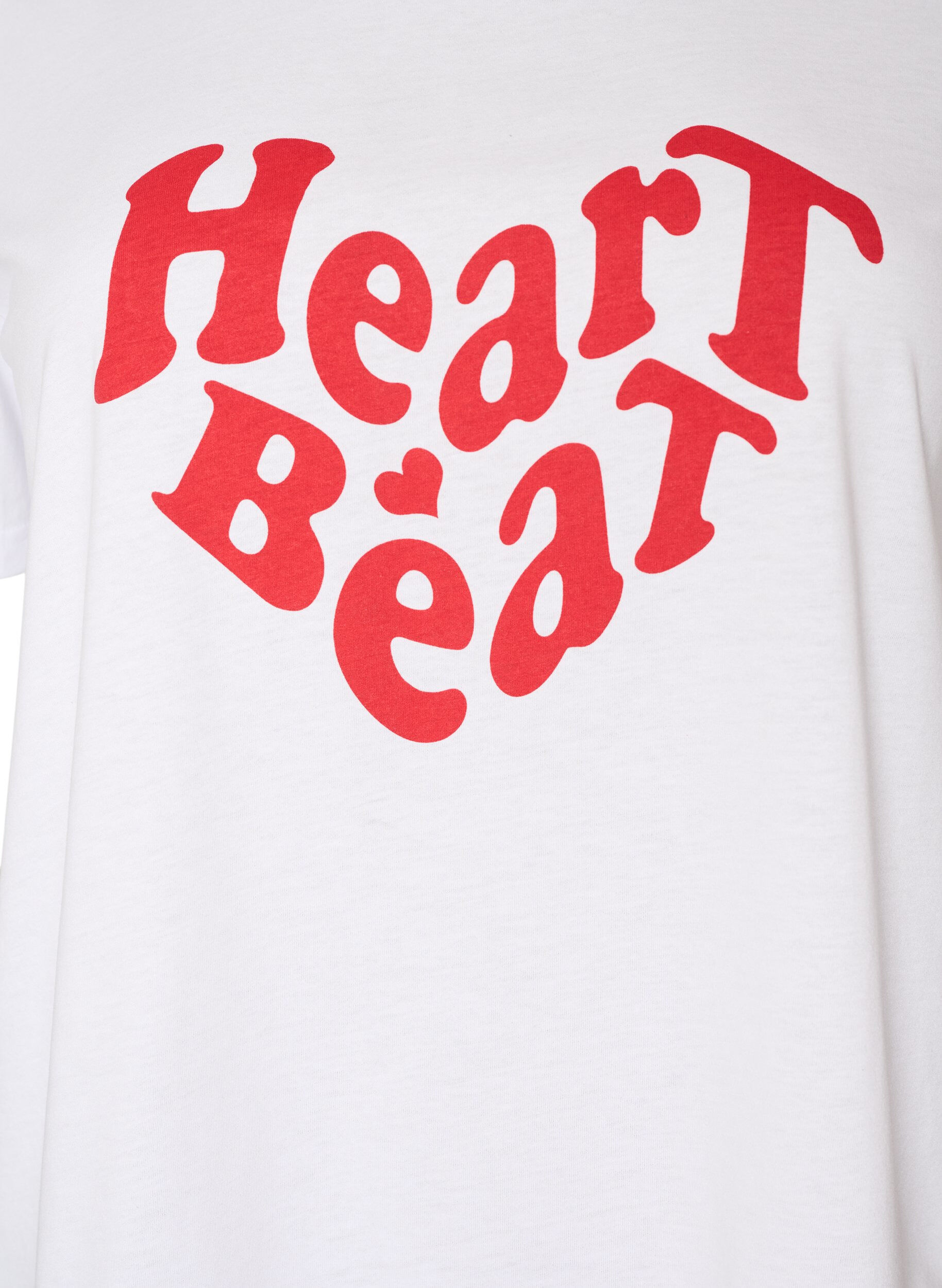 ZizziT-shirt met motief, Wit, Packshot image number 2