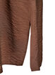 Jurk met V-hals van viscose, Bruin, Packshot image number 3