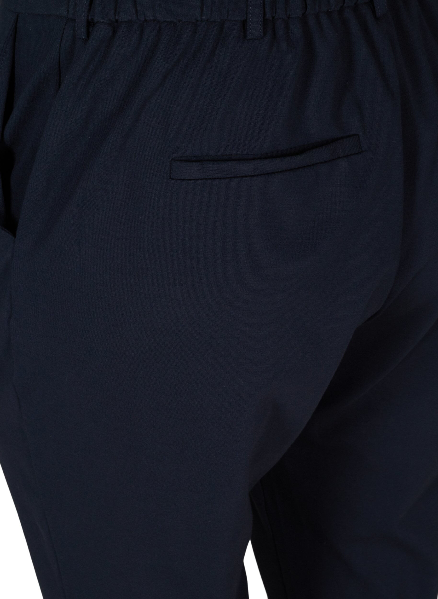 ZizziCropped Maddison broek, Blauw, Packshot image number 3