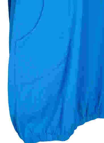 Katoenen jurk met korte mouwen, French Blue, Packshot image number 3