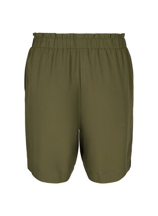 Losse viscose shorts, Ivy Green, Packshot image number 1