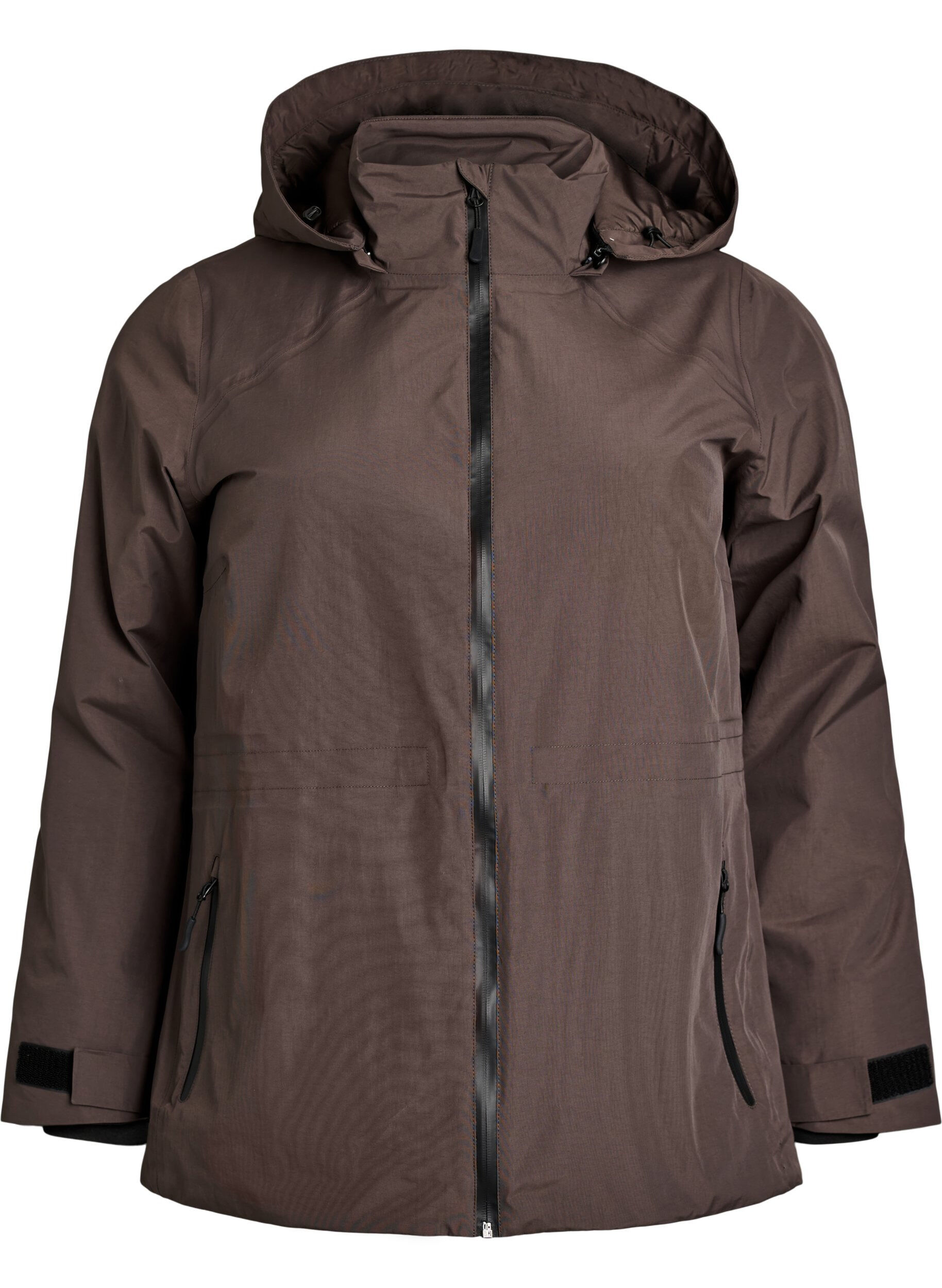 Waterdichte winterjas met afneembare capuchon