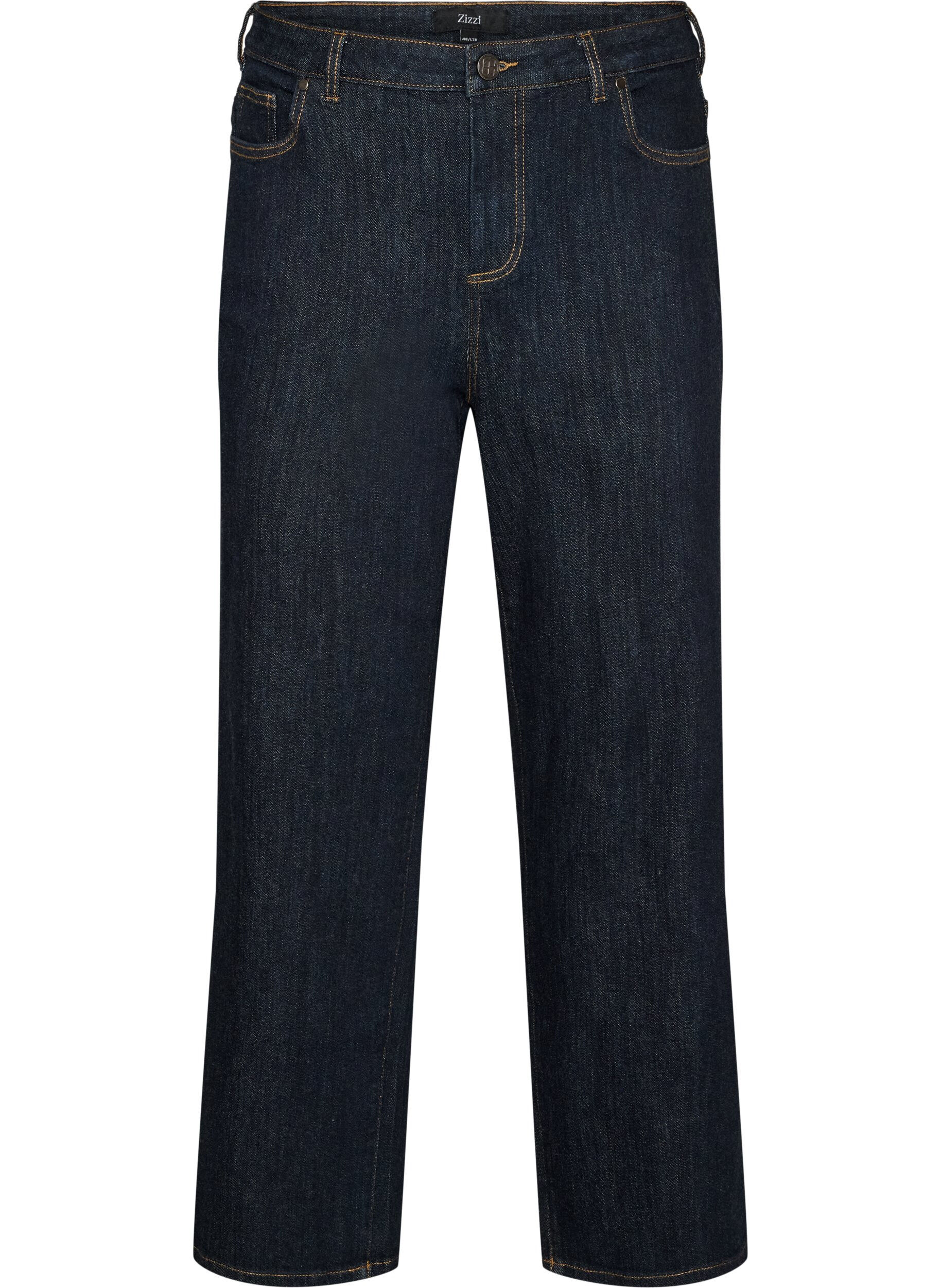 Straight-fit Kiana jeans met hoge taille