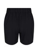 Korte broek met zakken en losse pasvorm, Zwart, Packshot image number 1