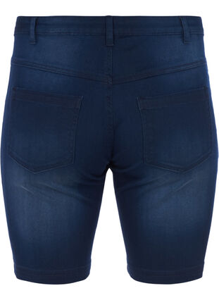 slim fit Emily shorts met normale taille, Blue denim, Packshot image number 1