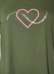 T-shirt met motief, Groen, Packshot image number 2