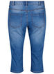 Emily slim-fit denim capribroeken, Blue Denim, Packshot image number 1