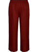 Losse broek met elastische tailleband en zakken, Rood, Packshot image number 0