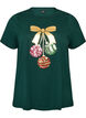 Kerst T-shirt van biologisch katoen, Groen, Packshot image number 0