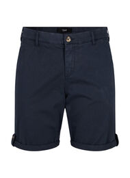 Korte chino broek met zakken, Navy Blazer