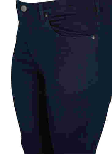 Super slim Amy jeans met hoge taille, Unwashed, Packshot image number 2
