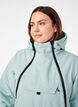 Functionele ski-anorak met capuchon, Groen, Model image number 5