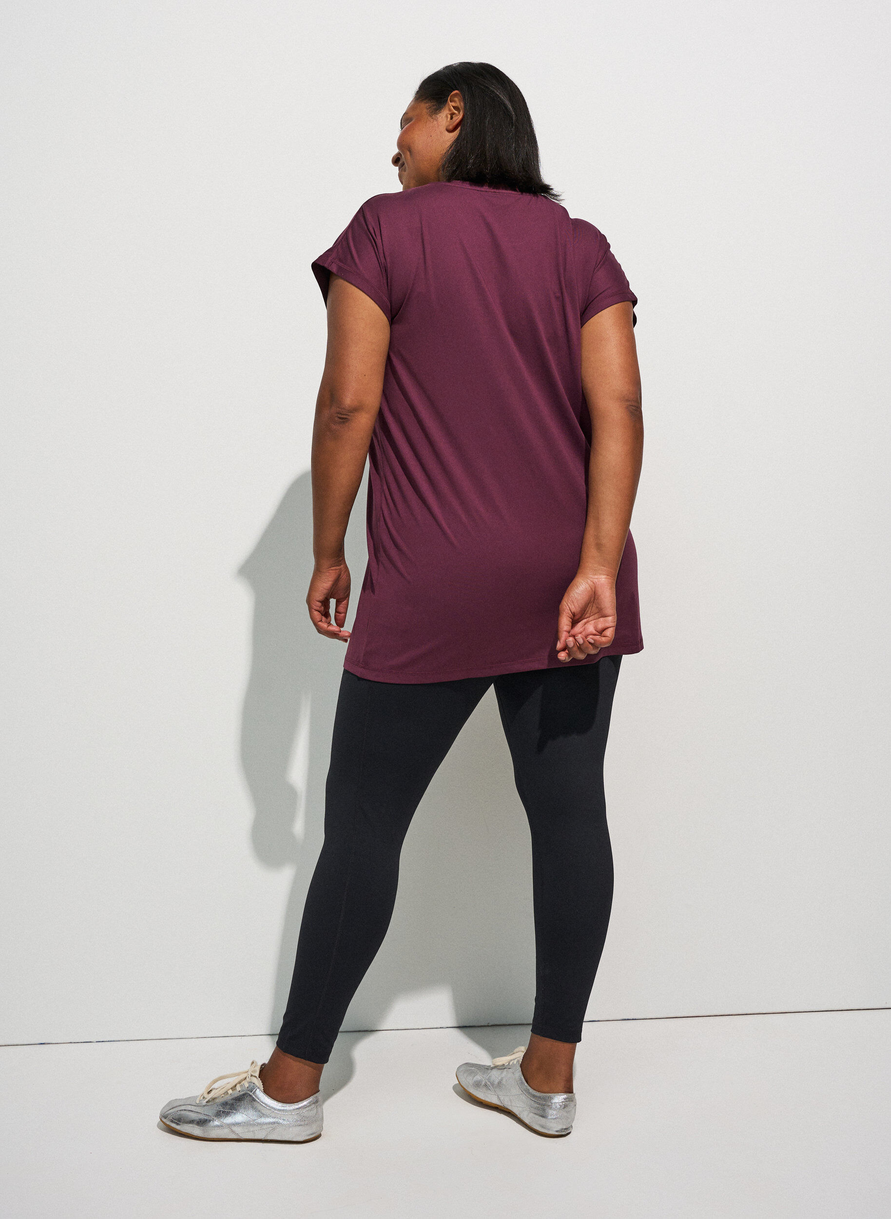 ZizziLang workout T-shirt, Rood, Model image number 2