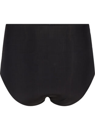Panty met kant en extra hoge taille, Black, Packshot image number 1