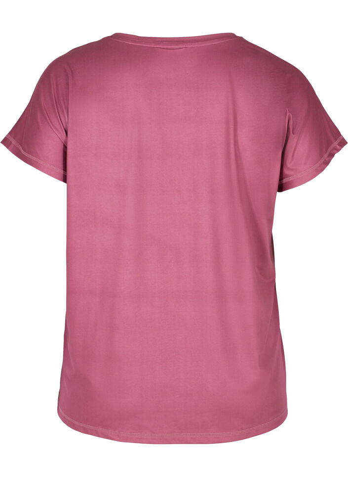 Effen sportshirt, Rood, Packshot image number 1