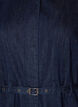 Denimjurk met riem en 3/4-mouwen, Blauw, Packshot image number 2