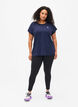 Trainings T-shirt met korte mouwen, Blauw, Model image number 1