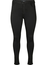 Stay black Amy jeans met hoge taille, Zwart