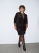 Blazer met pailletten, Bruin, Model image number 1
