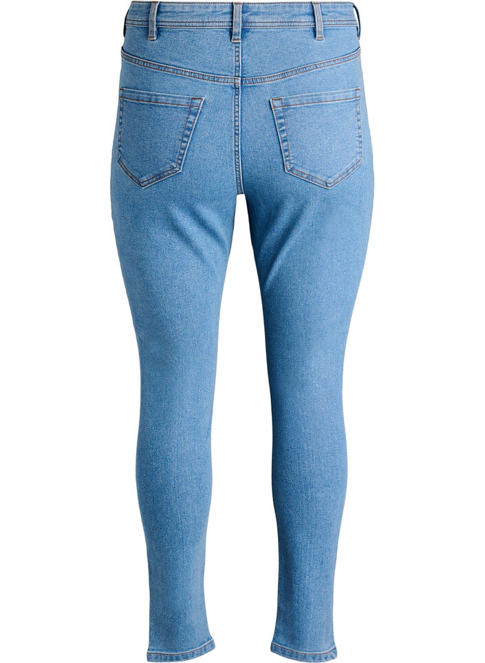 Jeans met super slanke pasvorm, Blauw, Packshot image number 1