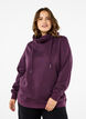 FLASH - Sweatshirt met hoge kraag, Plum Perfect, Model image number 0