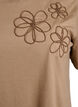 T-shirt met decoratieve details, Beige, Packshot image number 2
