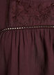 Blouse met borduurwerk en sierlijke oogjesrandafwerking, Donker Bordeaux, Packshot image number 2