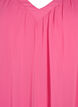 Effen blouse met vleermuismouwen en v-hals, Shocking Pink, Packshot image number 2