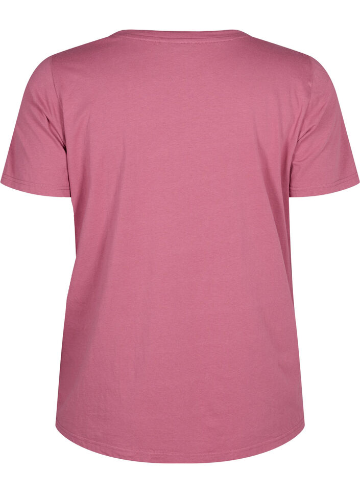 Katoenen T-shirt met tekstmotief, Malaga W. ALASKA, Packshot image number 1