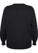 Cardigan met 2-wegritsluiting, Zwart, Packshot image number 1