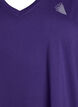 Workout top met V-hals, Purple, Packshot image number 2