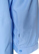 Blouse met smock en 3/4 mouwen, Blauw, Packshot image number 3