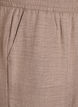 Korte broek met zakken en hoge taille, Bruin, Packshot image number 2