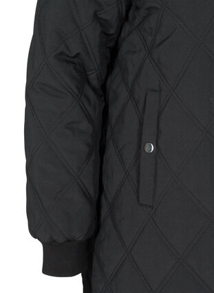 Gewatteerde 2-in-1 jas met zakken, Black, Packshot image number 3