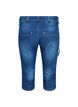 Slim fit capri jeans met zakken, Blauw, Packshot image number 1