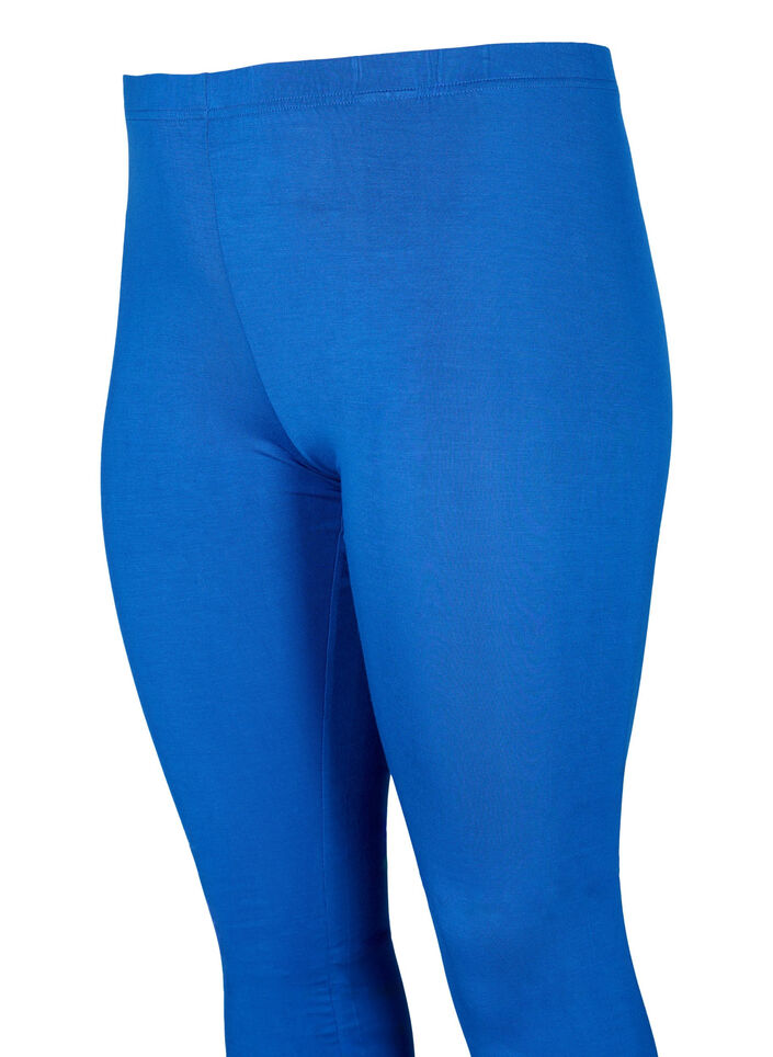 Basic legging in viscose, Blauw, Packshot image number 2