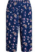 Culotte broek met print, Blauw, Packshot image number 0