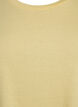 T-shirt met korte mouwen van katoenmix, Geel, Packshot image number 2