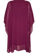 Korte chiffon jurk met V-hals, Paars, Packshot image number 1