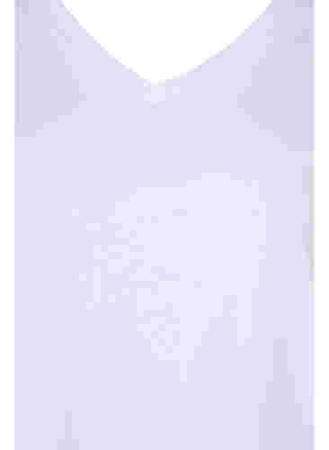 Set van 2 basic t-shirts in katoen, Black/Bright W, Packshot image number 3