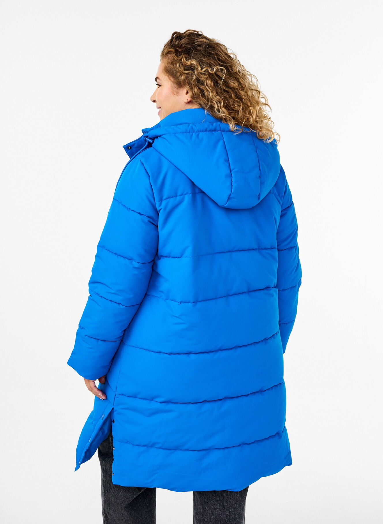 Redpoint grote maat parka winterjas donkerblauw met capuchon Redpoint grote maat parka winterjas donkerblauw met capuchon
