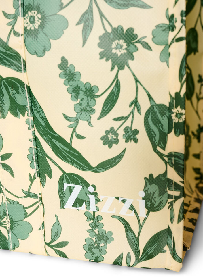 Shoppingtas met ritssluiting, Groen, Packshot image number 2