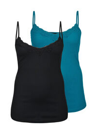 2-pack ribbed nacht tops