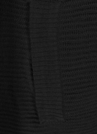 Gebreide cardigan, Black, Packshot image number 2