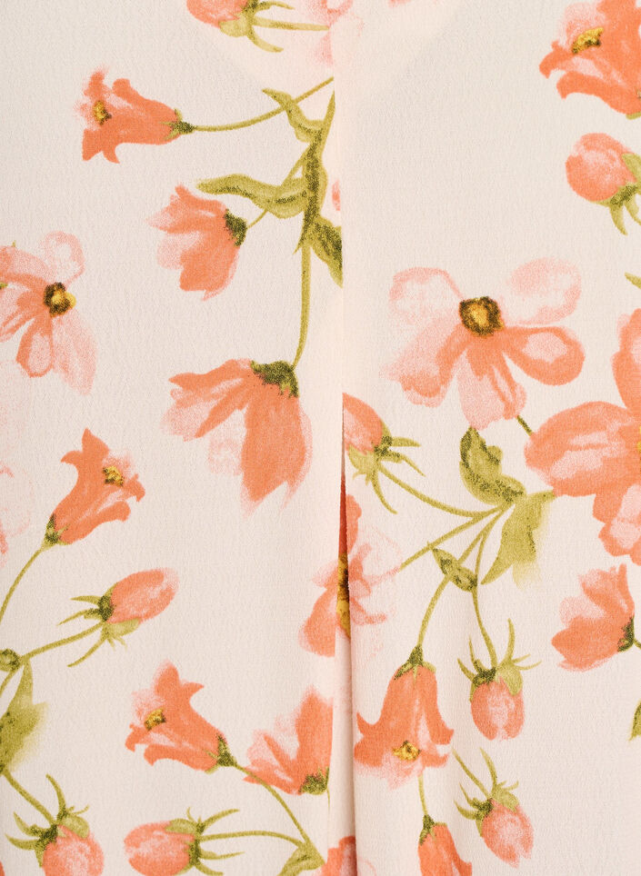 Viscose A-lijn jurk, Roze, Packshot image number 2