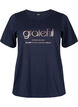 FLASH - T-shirt met motief, Navy Bl Rose Gold, Packshot image number 0