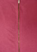 Hoodie met ritssluiting en achterkant print, Rood, Packshot image number 2