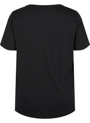 Katoenen t-shirt met print, Black Brooklyn, Packshot image number 1